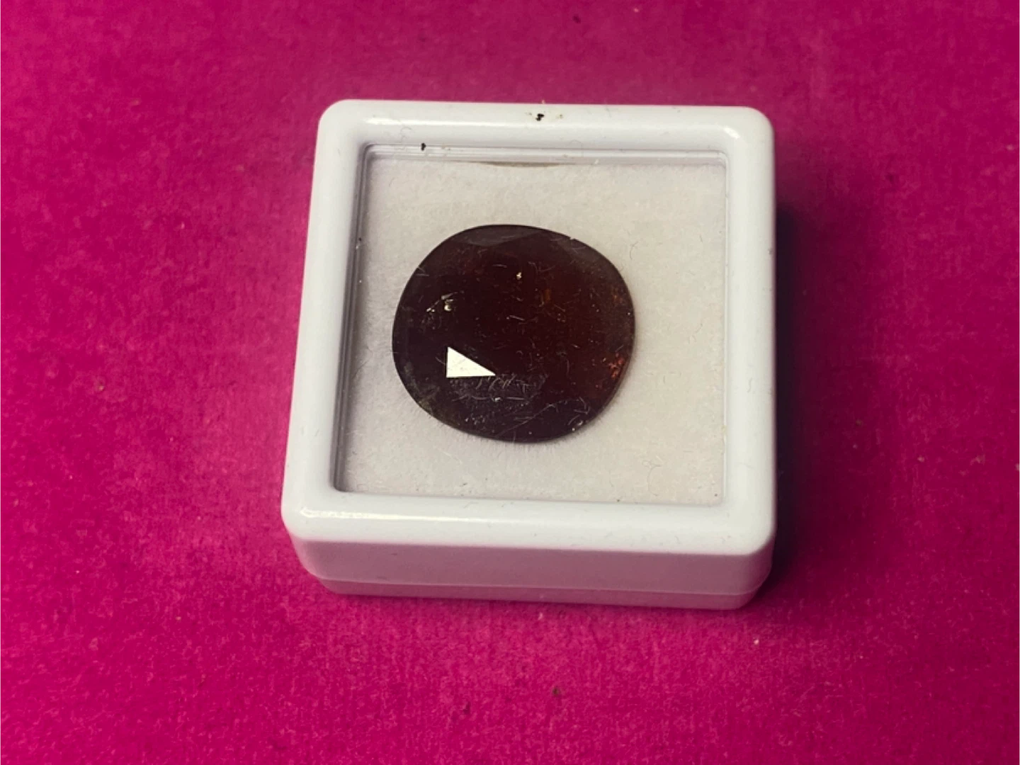Giant red garnet