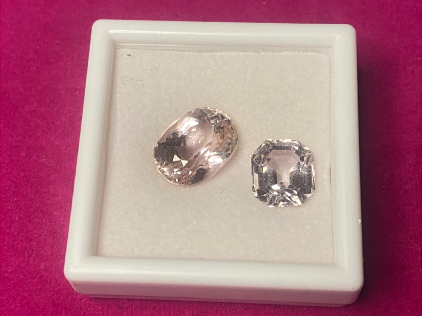 Pink Kunzite stones - photo 2