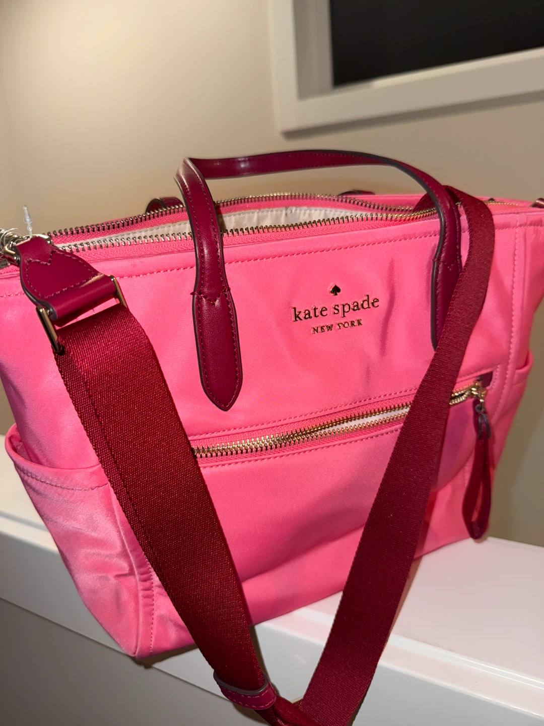 Kate Spade Pink Tote Bag