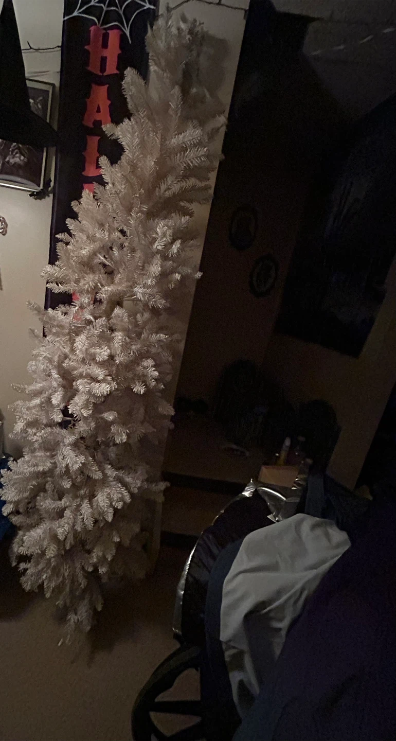 White Artificial Christmas Tree - photo 3