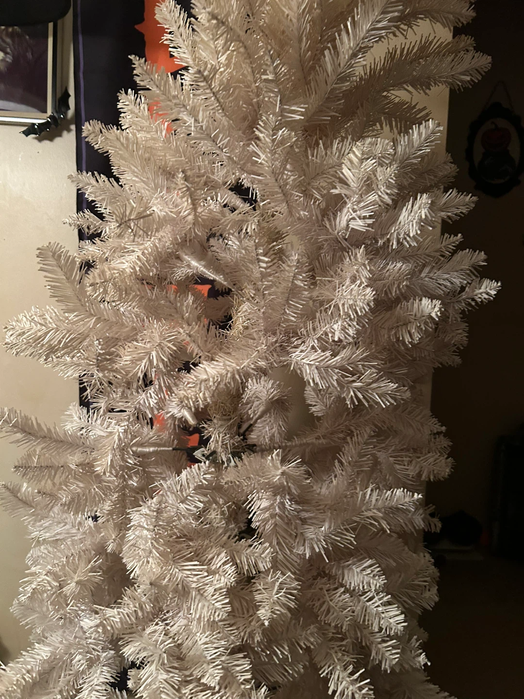 White Artificial Christmas Tree - photo 2