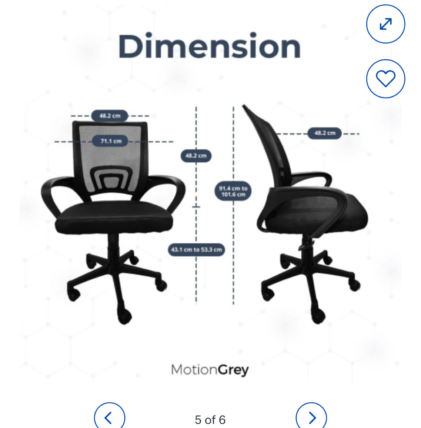 MotionGrey Ergonomic Office Chair - photo 2