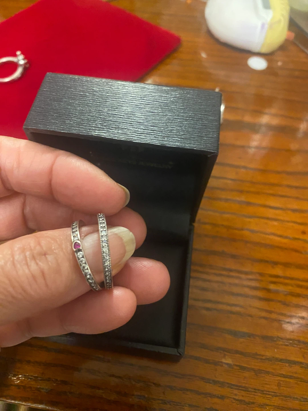 Pandora Silver Ring Size 7 for both - photo 2