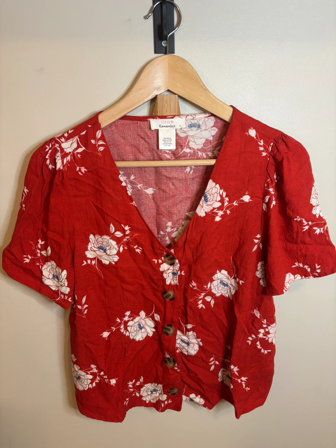 Urban Romantics Floral Blouse - Size S