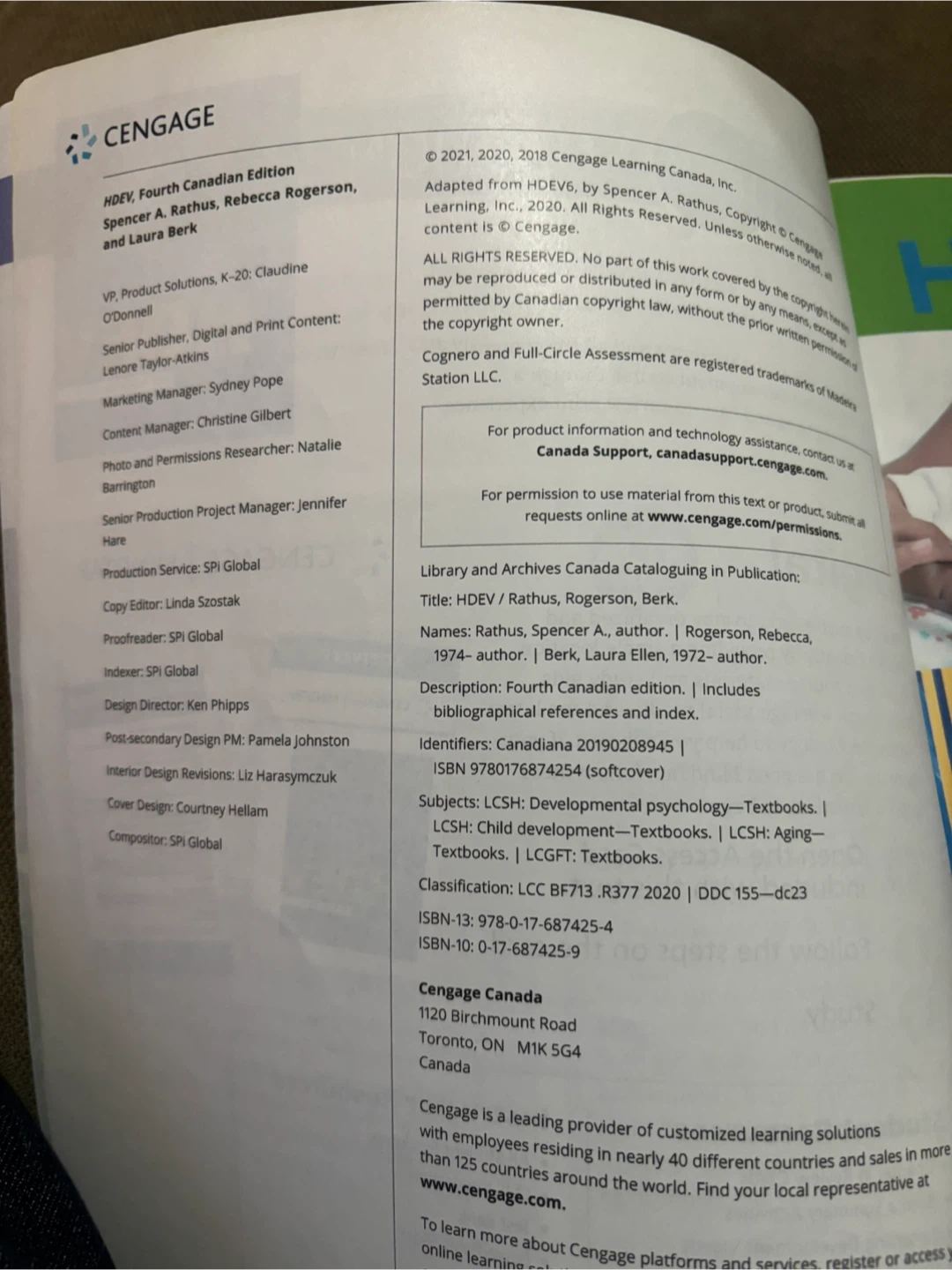 HDEV Fourth Canadian Edition Textbook - photo 4