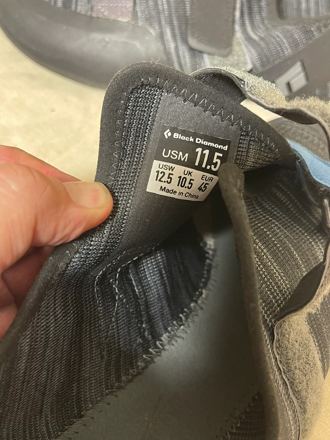 Black Diamond Momentum Climbing Shoes - US Men's 11.5 - photo 4