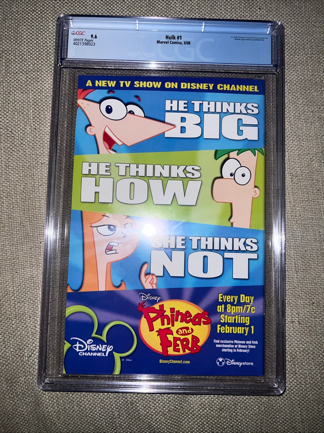 CGC 9.6 Graded Red Hulk Comic Book - photo 2