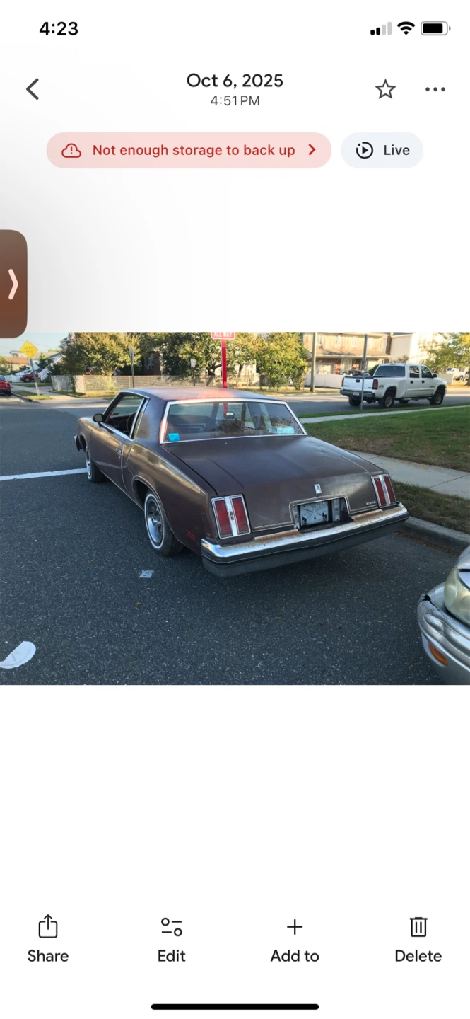 1978 oldmoble cutlass - photo 4