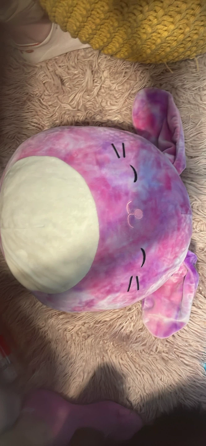 Squishmallow Tie Dye Bunny Plush