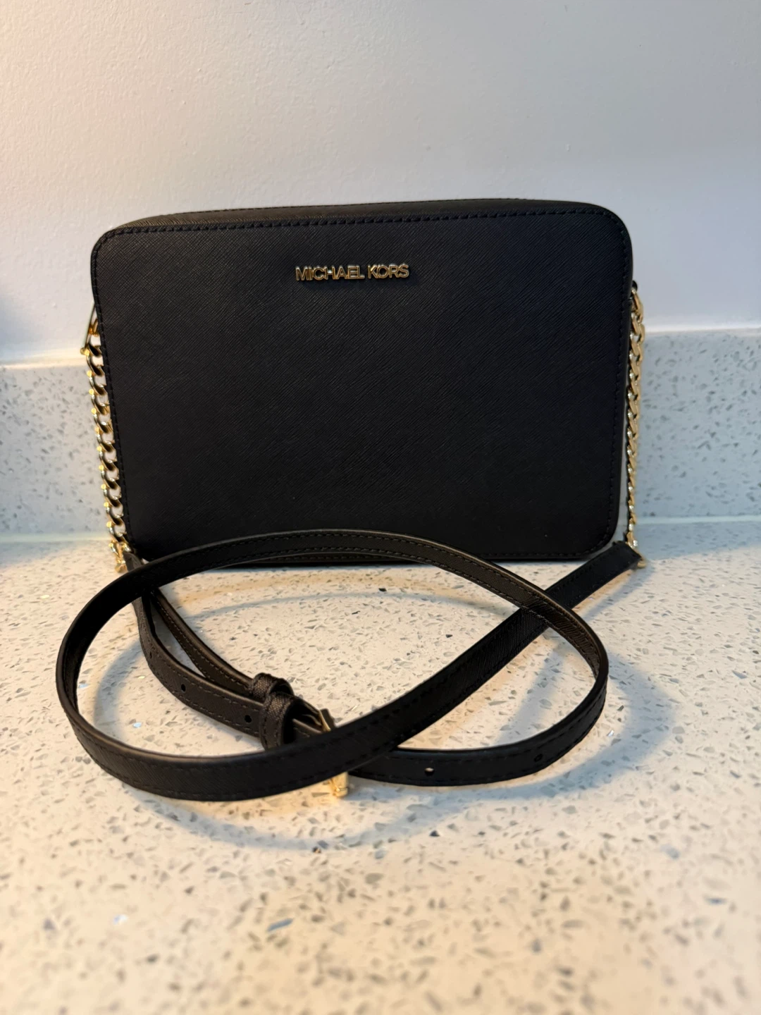 Michael Kors Jet Set Crossbody Bag - Black