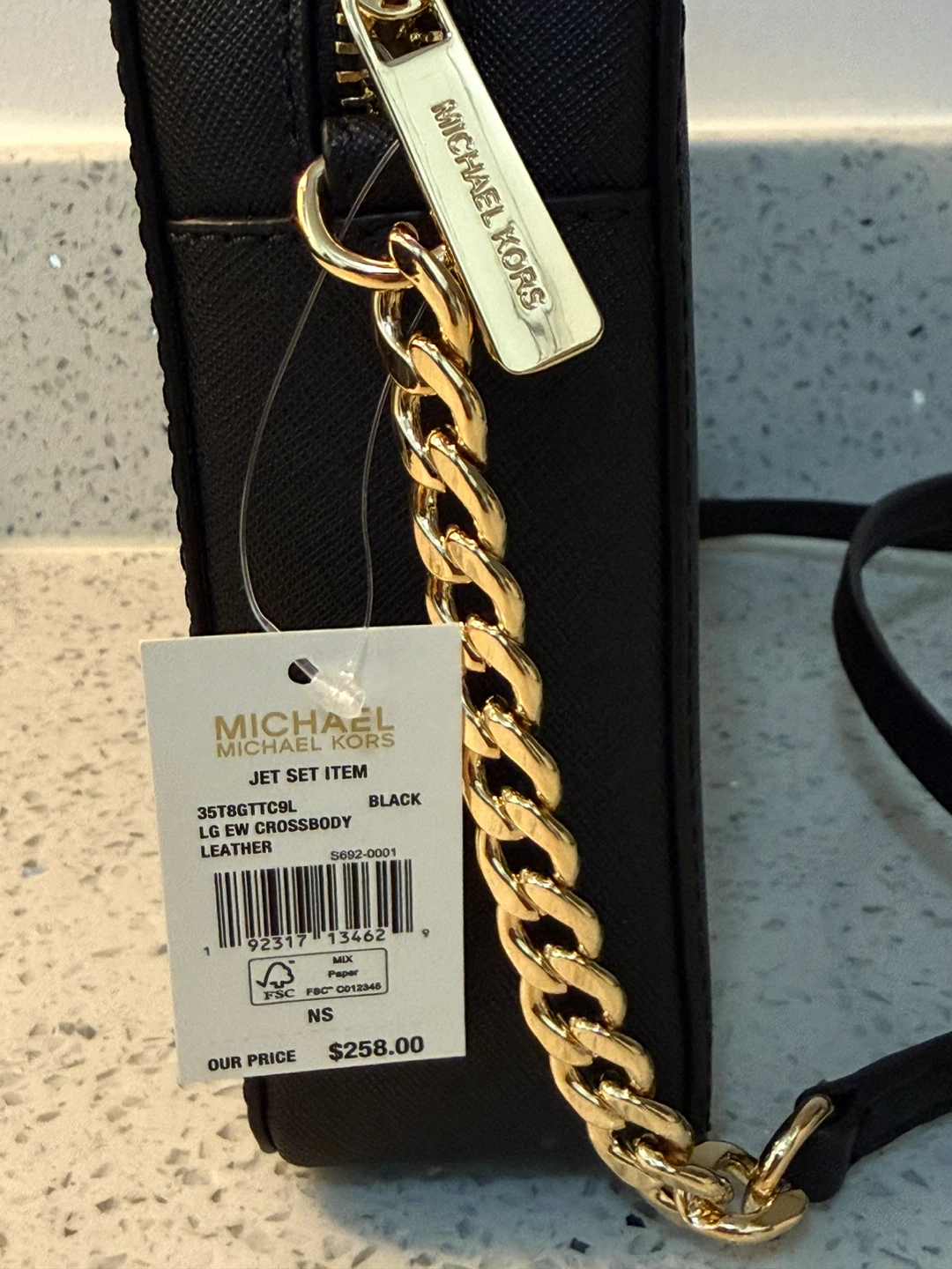 Michael Kors Jet Set Crossbody Bag - Black - photo 3