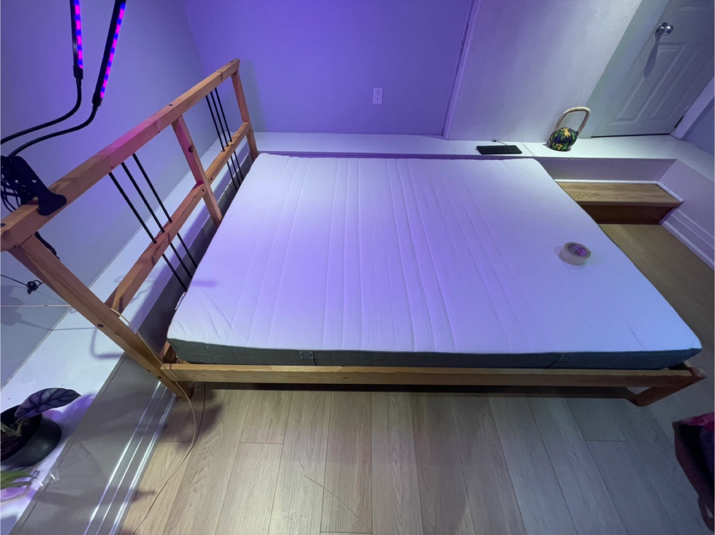 Ikea Bed Frame with Mattress Christie Pits Area - photo 2