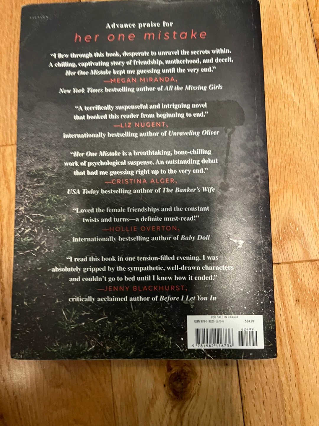 Her One Mistake Novel by Heidi Perks - photo 2