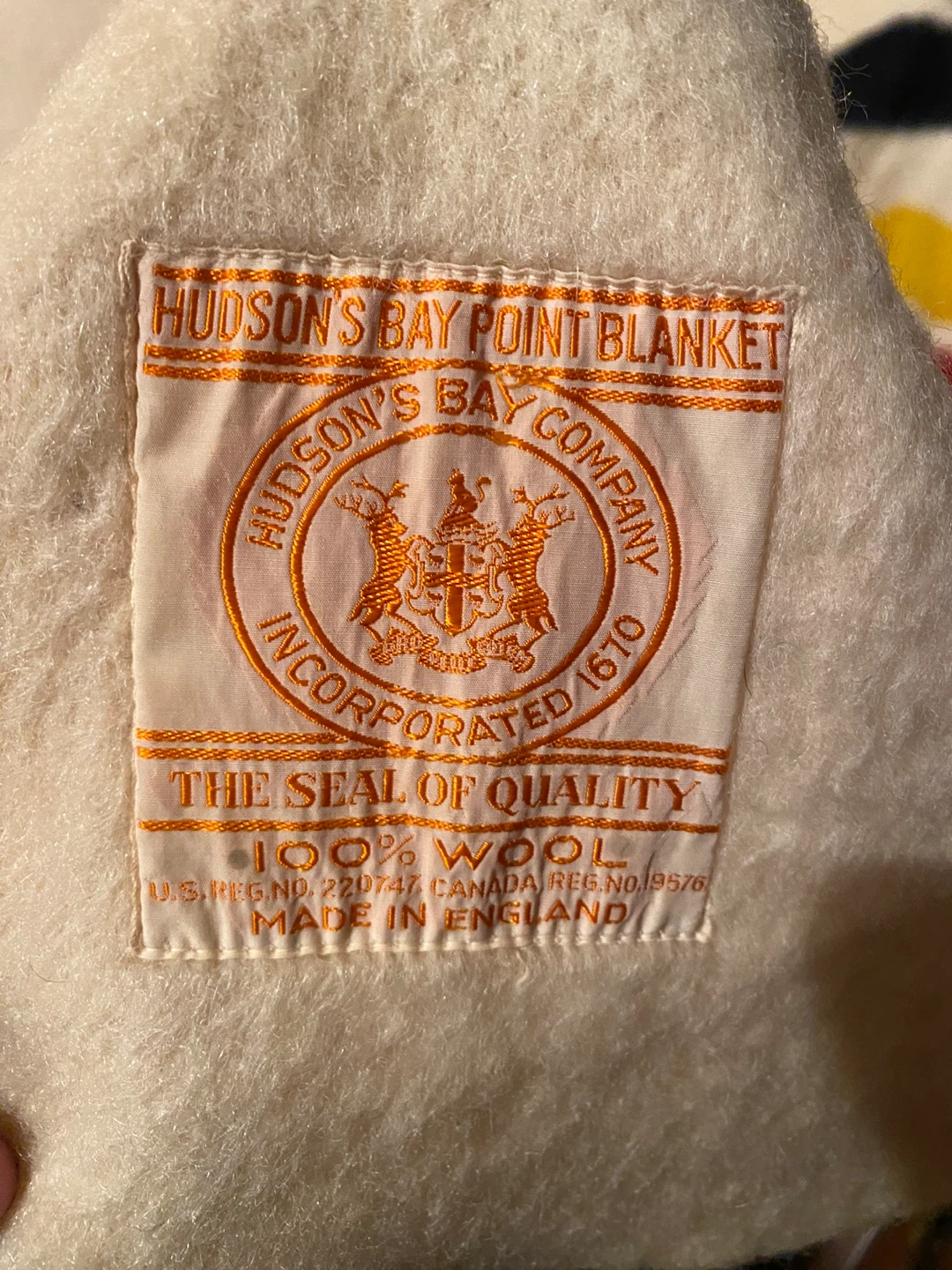 Hudson's Bay Point Blanket - 100% Wool - photo 2