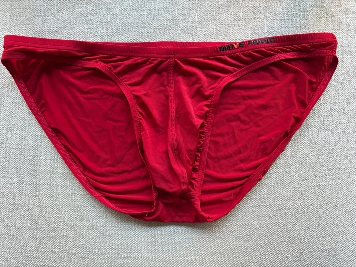 Men’s Underwear - Red Briefs