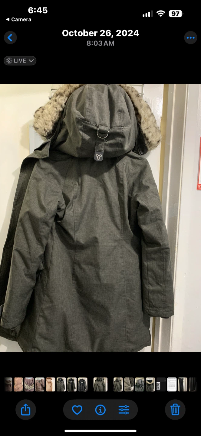 TNA Grey Winter Coat