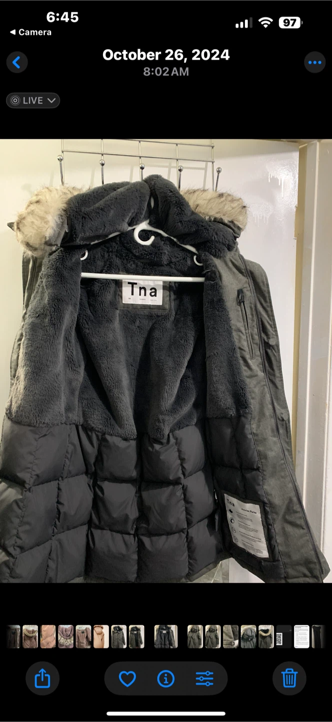 TNA Grey Winter Coat - photo 3