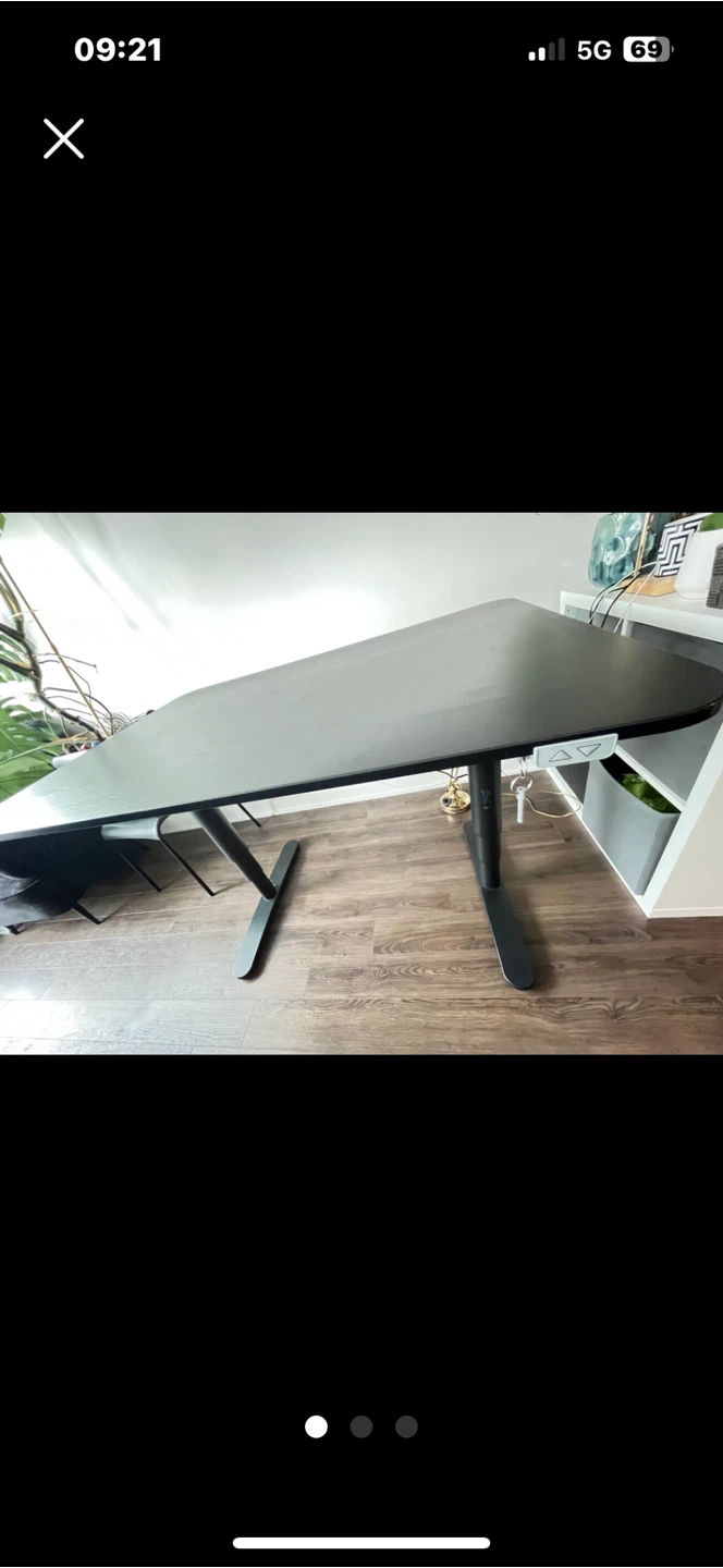 Ikea electric desk /Black Standing Desk