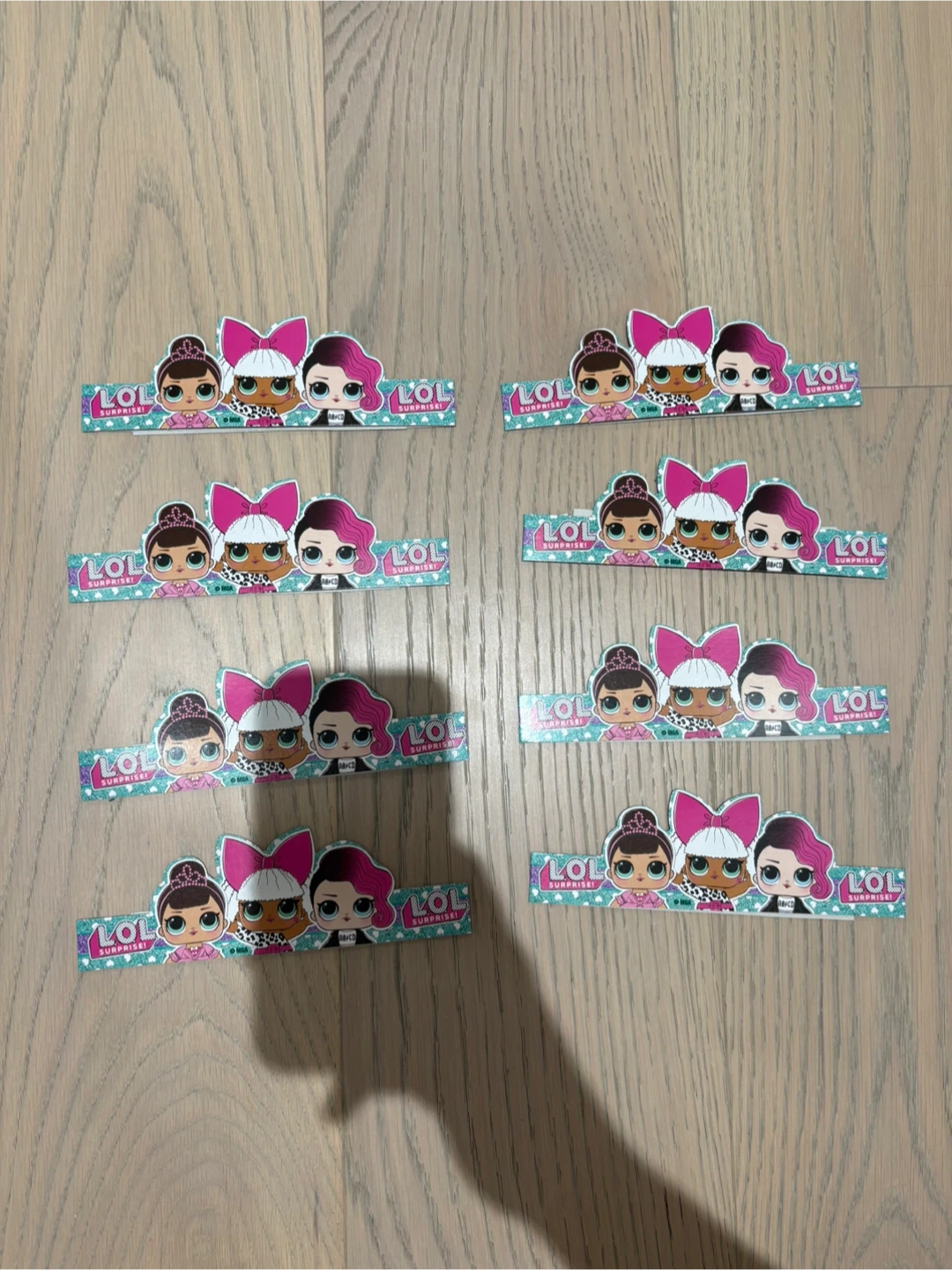 LOL Surprise! Party Crowns - Set of 8