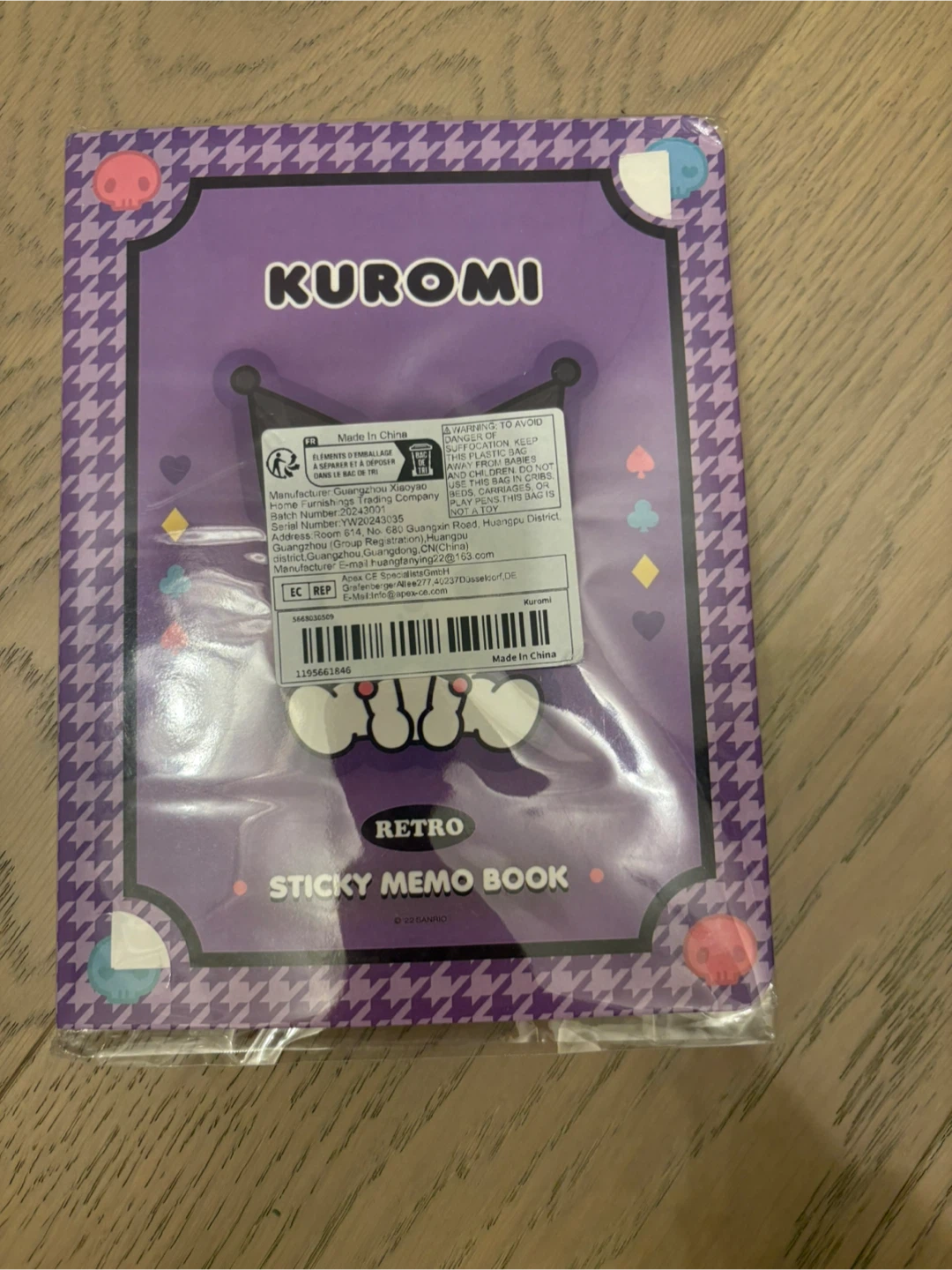 New Kuromi Sticky Memo Book - photo 3