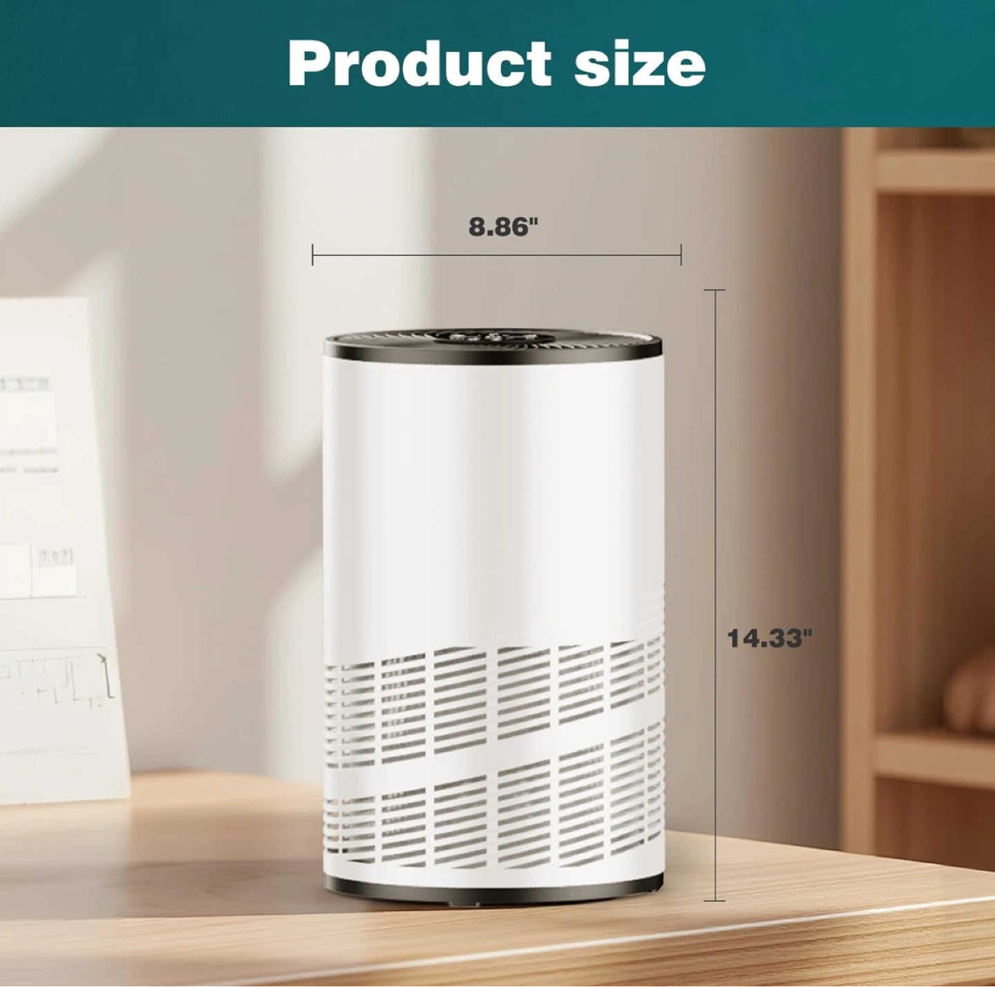 Air Purifier - 8.86" x 14.33" - photo 2