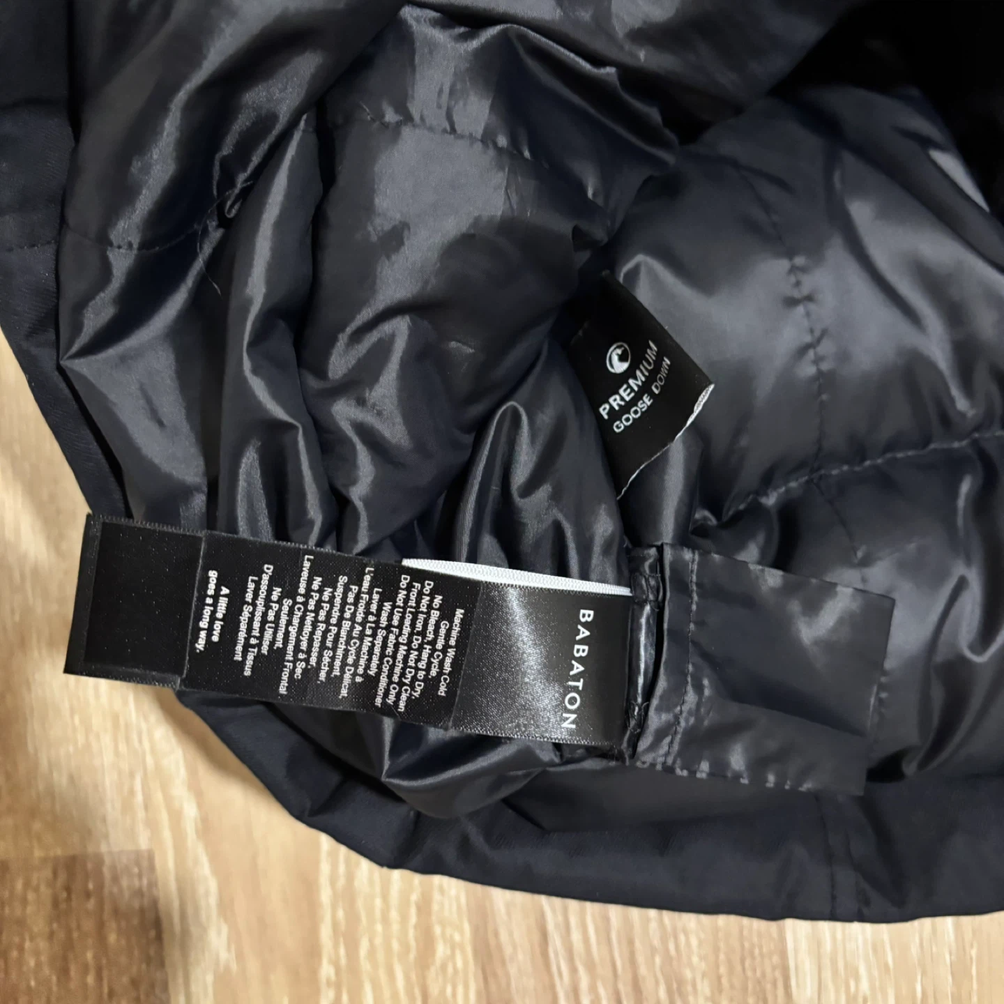 Babaton Black Winter Coat Size M - photo 5