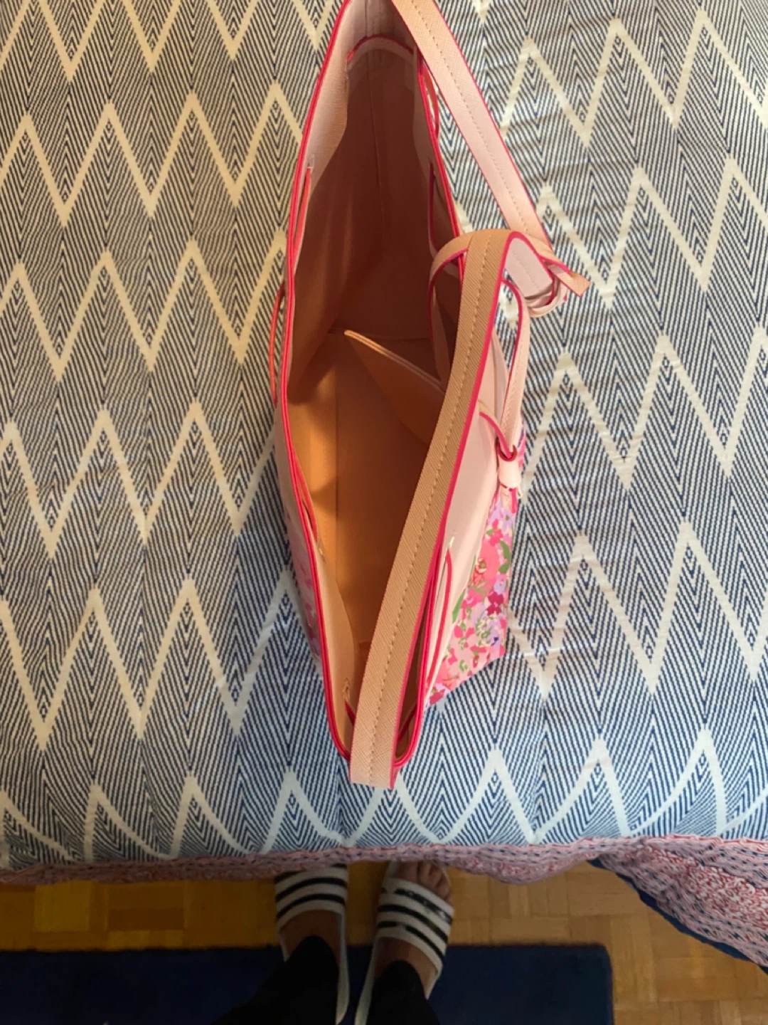 Pink Floral Bucket Bag - photo 5