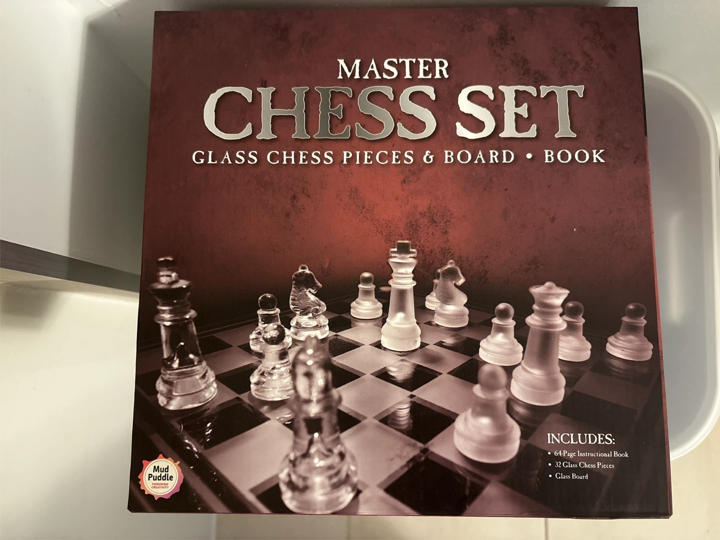 Master Chess Set - Glass Pieces & Board