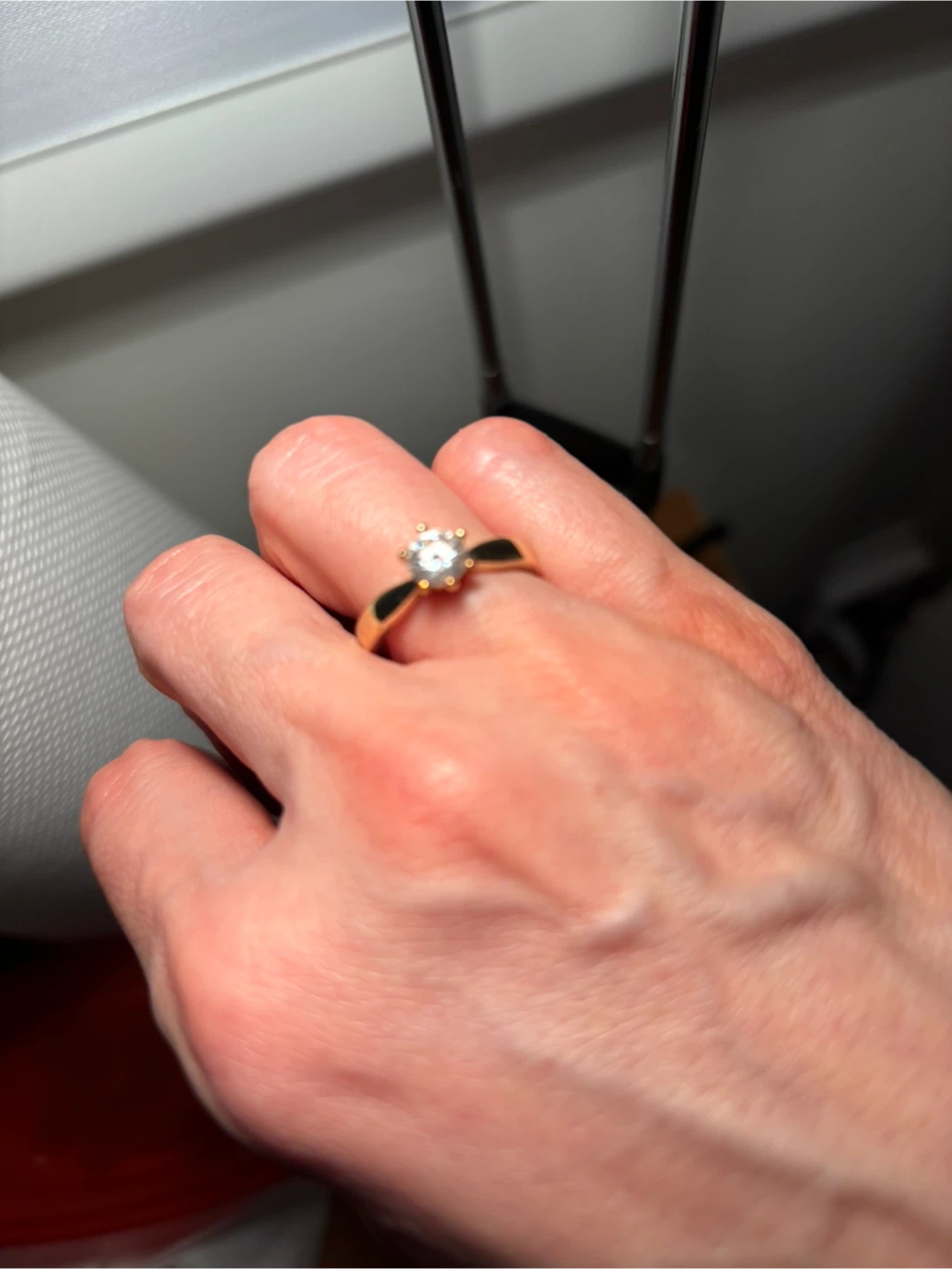 Fashion jewelry Diamond like Ring - photo 2