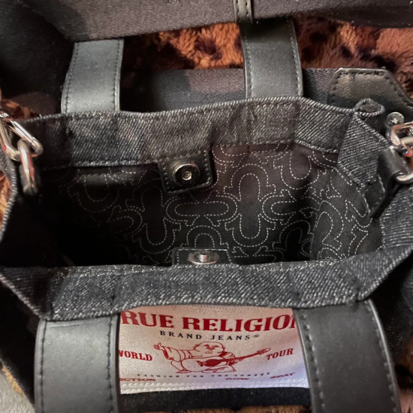True Religion Mini Denim Bag - photo 2