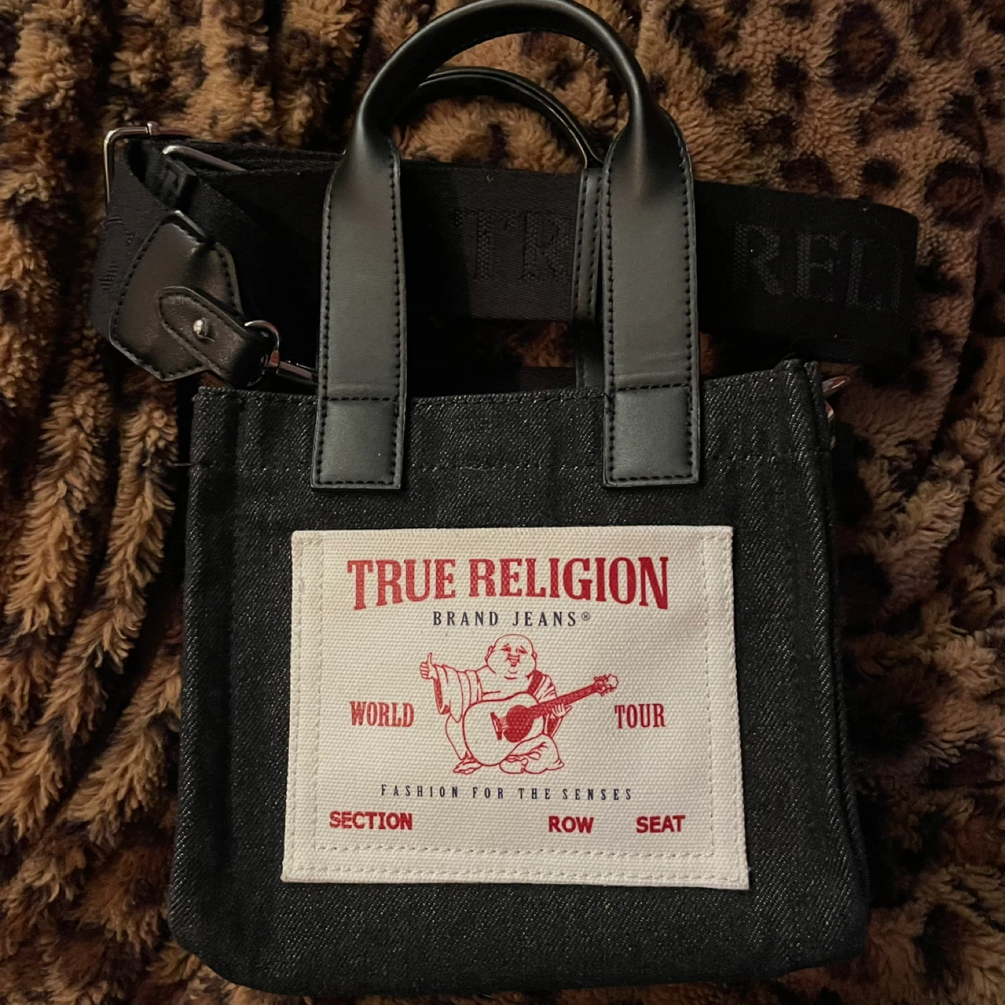 True Religion Mini Denim Bag