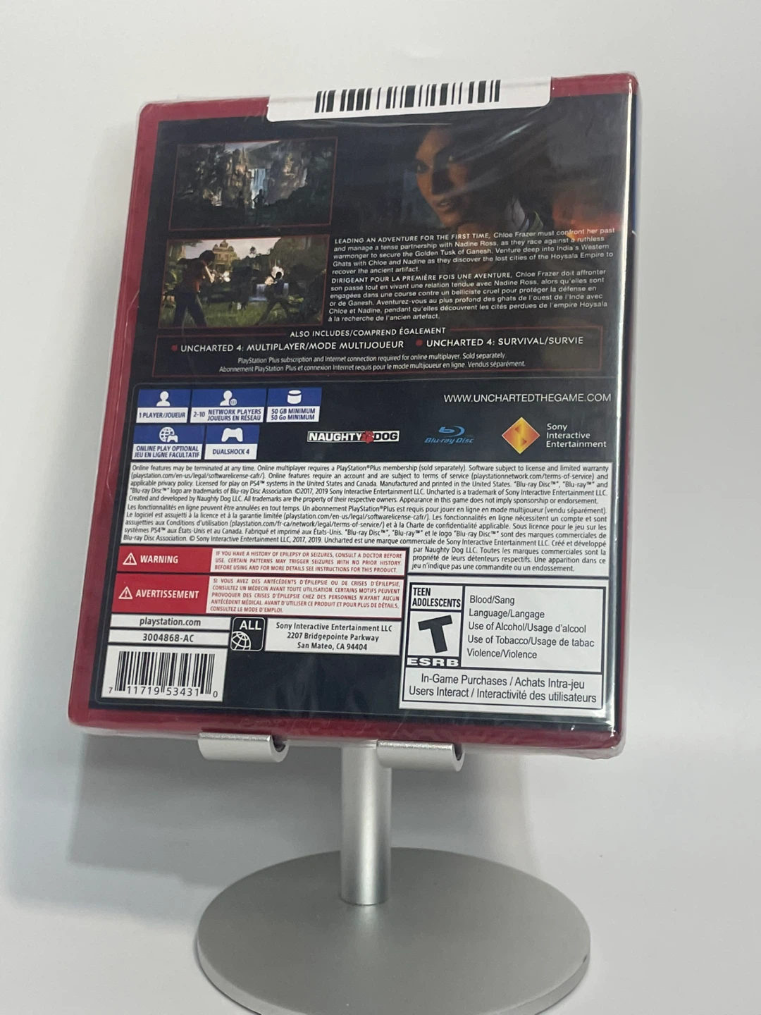 Uncharted: The Lost Legacy PS4 Game (NEW) - photo 2