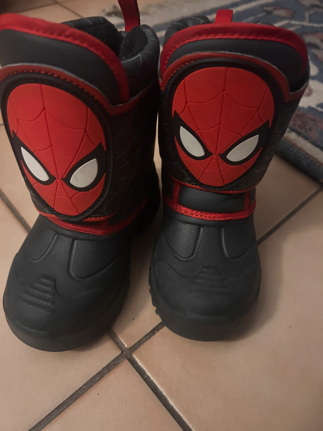 Spiderman Winter Boots