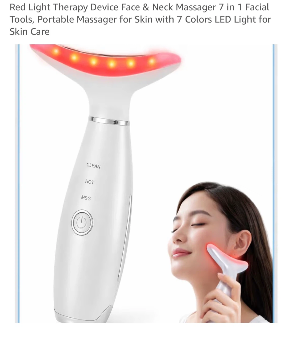 Beauty Neck Instrument - Face & Neck Massager - photo 2