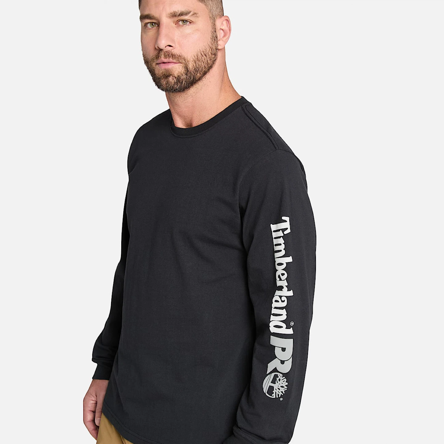 Men’s Timberland PRO Long Sleeve T-Shirt - Black/Large - photo 2