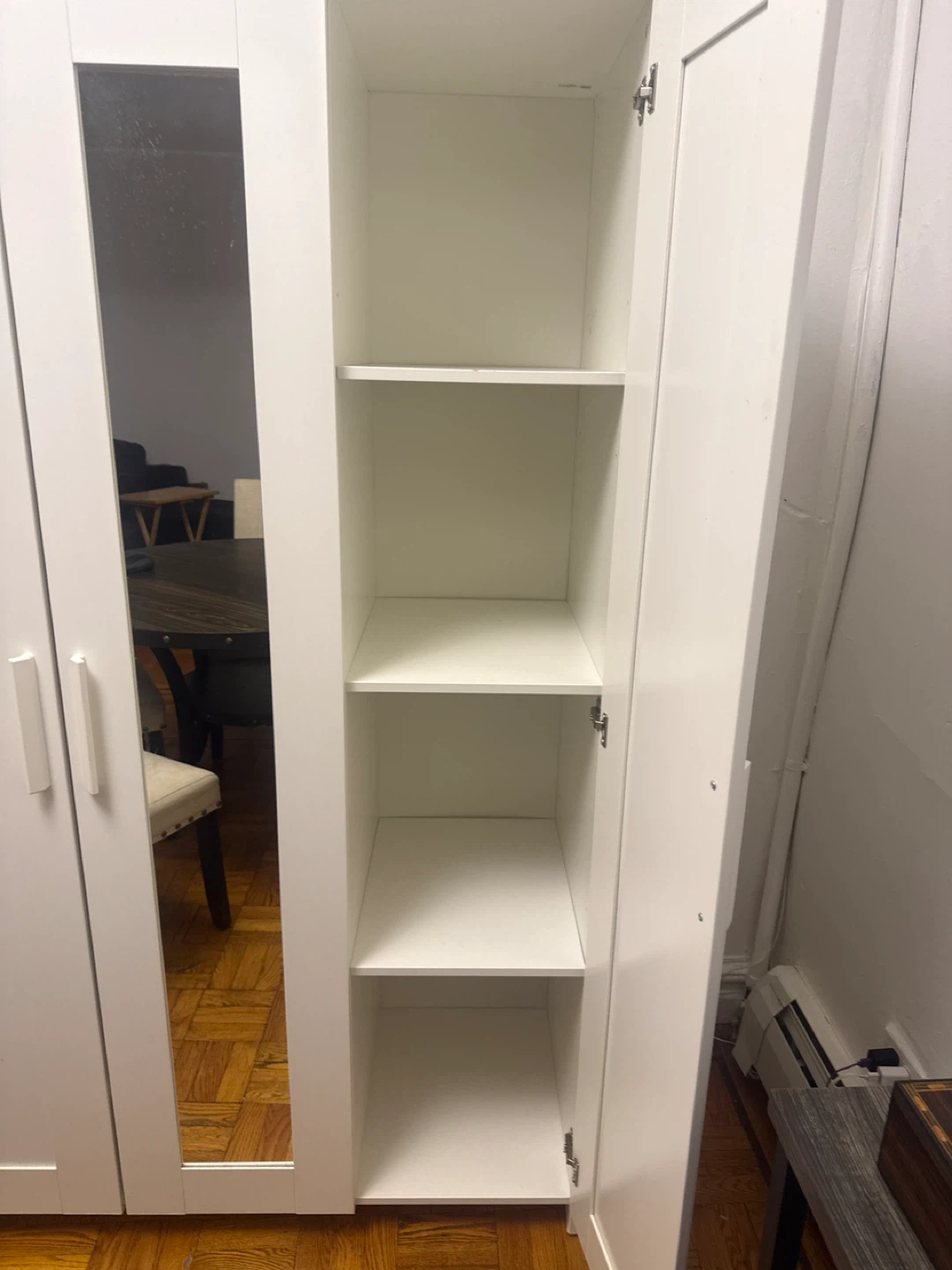 IKEA PAX Wardrobe with Mirror Doors - photo 2