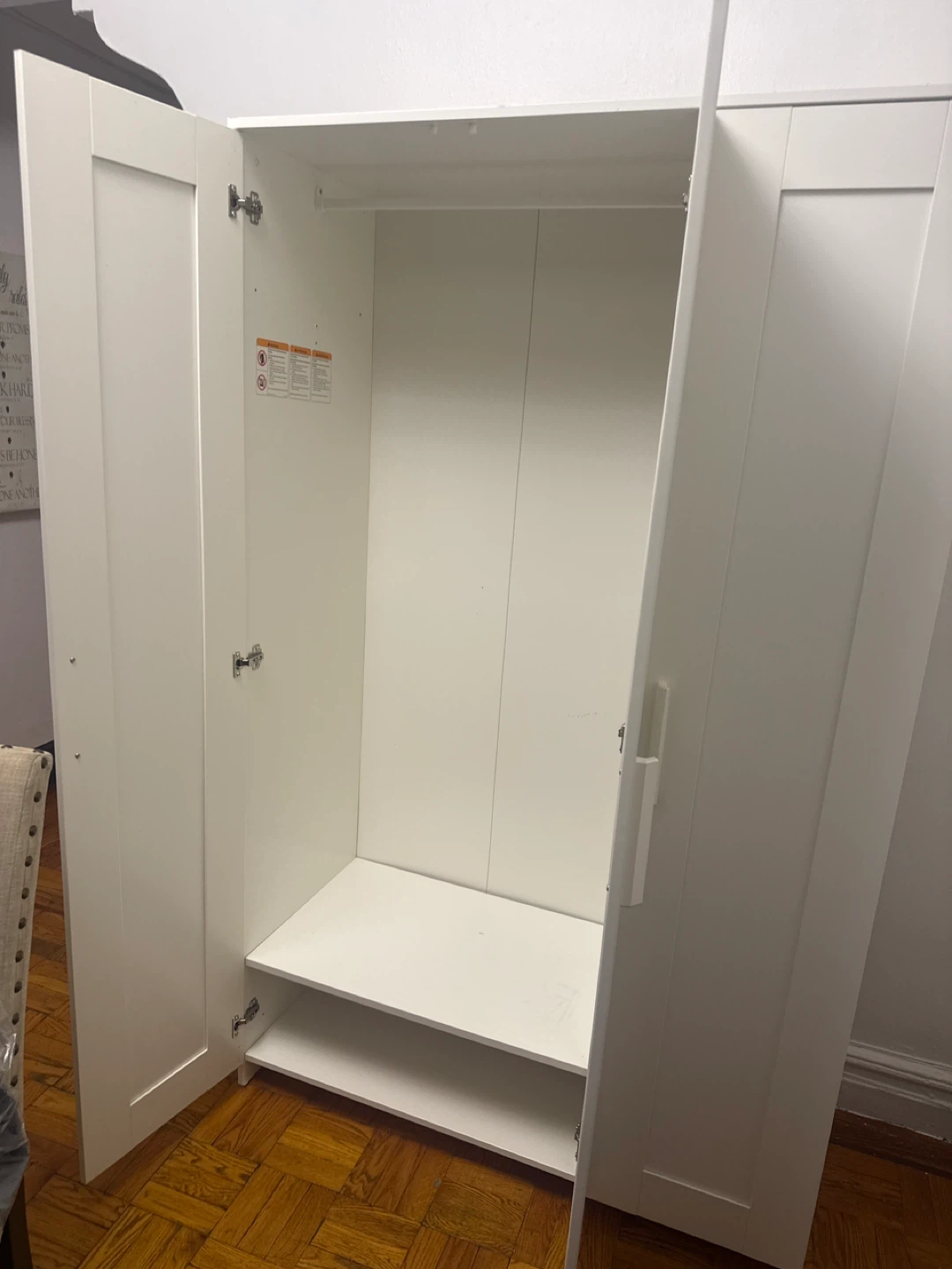 IKEA PAX Wardrobe with Mirror Doors - photo 3