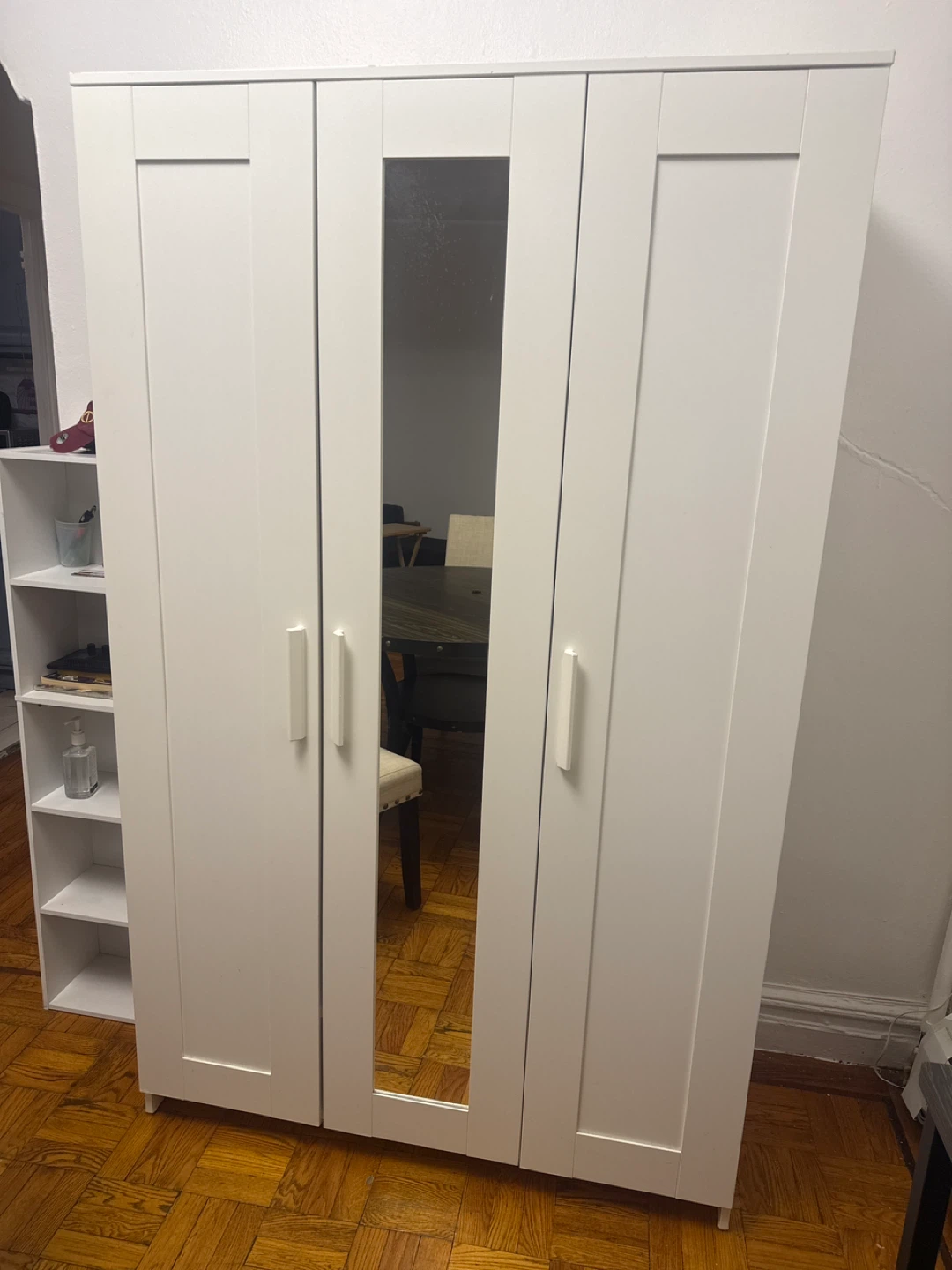 IKEA PAX Wardrobe with Mirror Doors