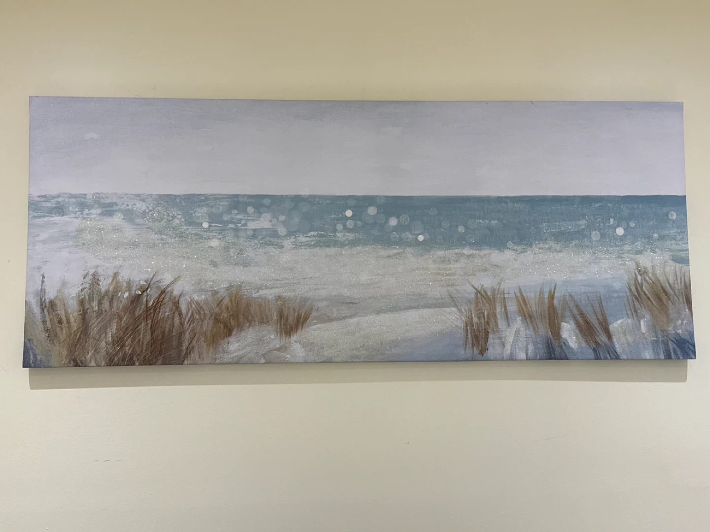 Blue scenic frame