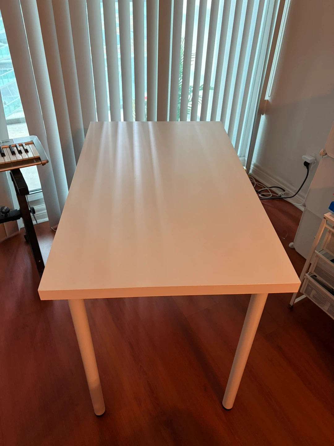 IKEA White Desk with Drawers