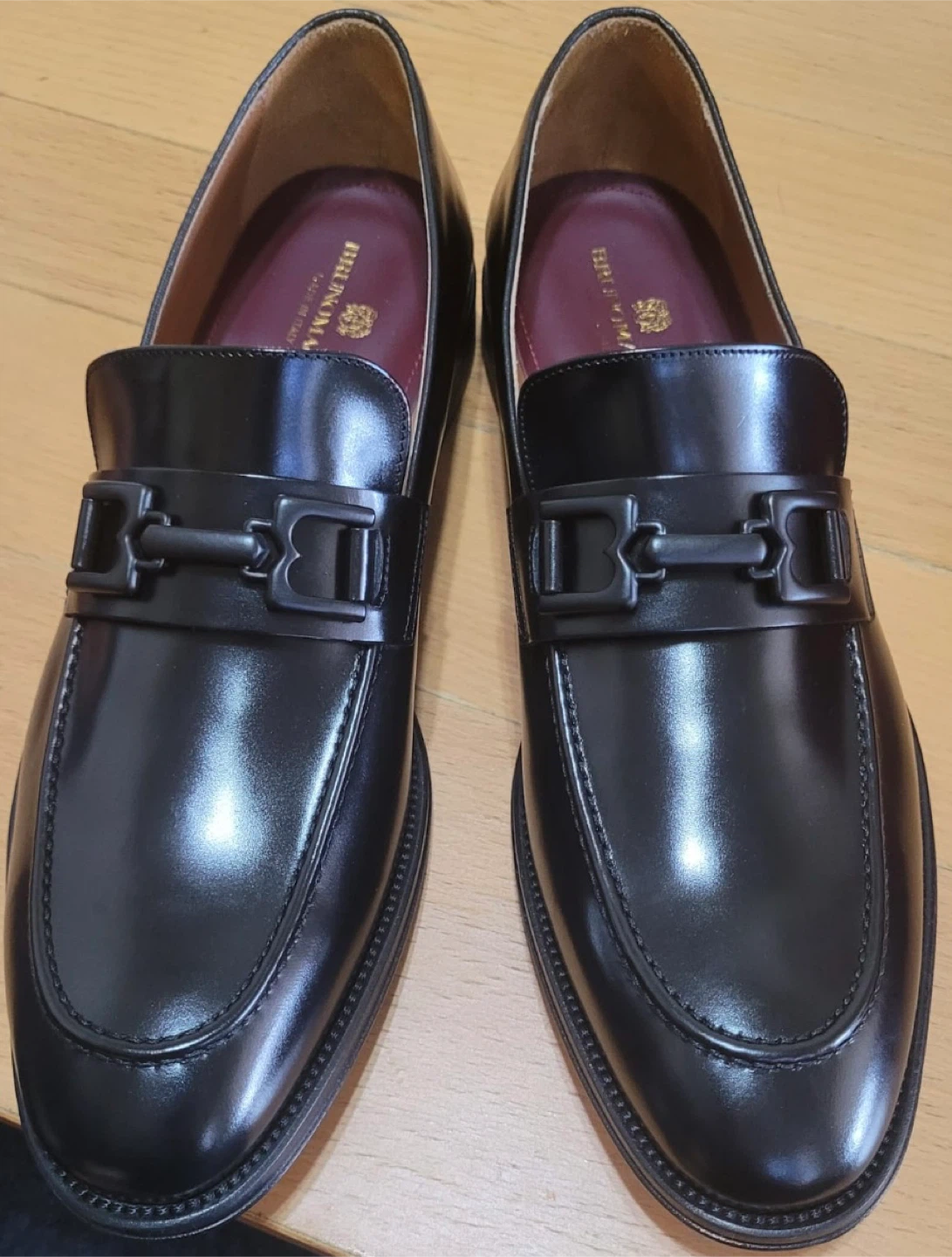 Bruno Magli Black Leather Loafers - photo 2
