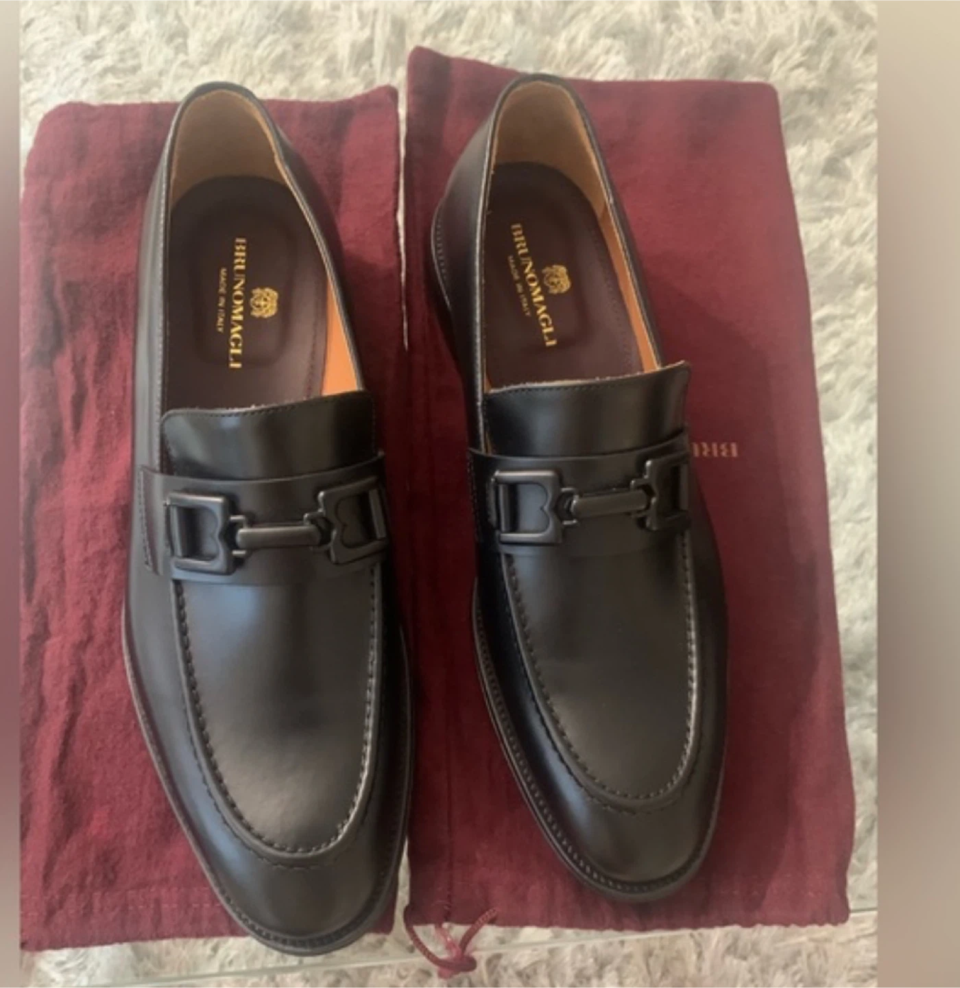 Bruno Magli Black Leather Loafers - photo 3