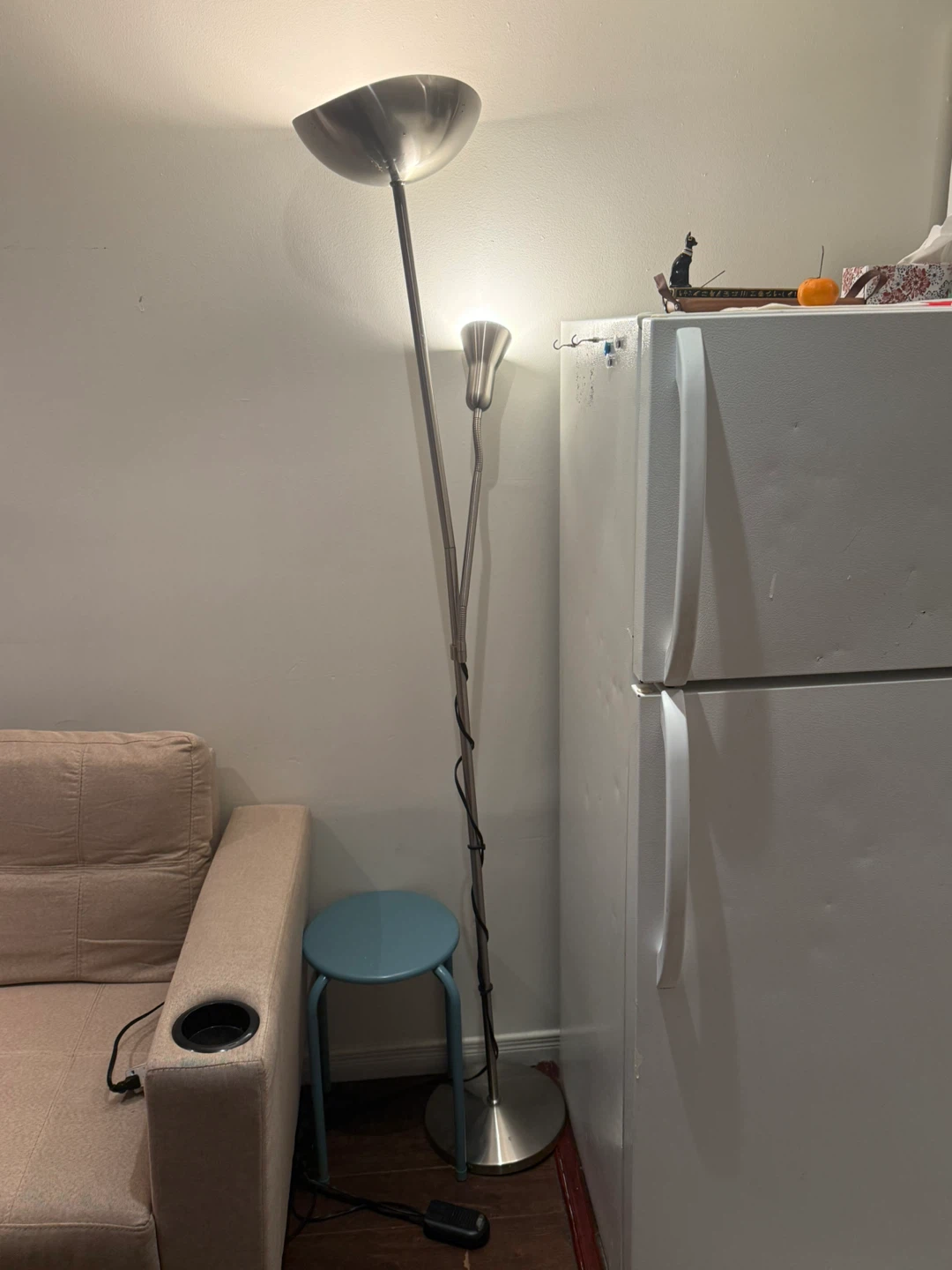 Floor Lamp - Silver Finish
