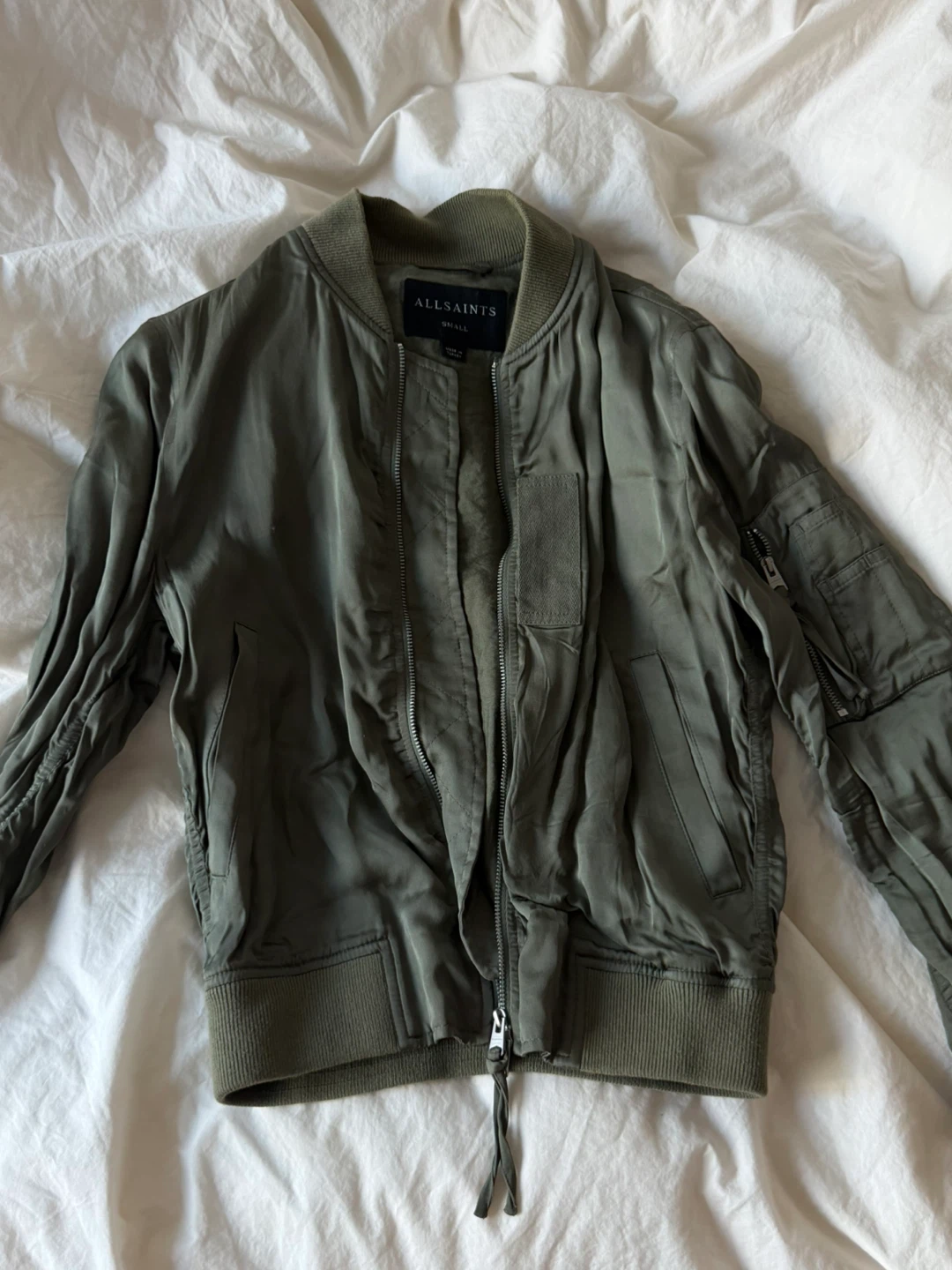 Allsaints Bomber Jacket - Women's Size Small