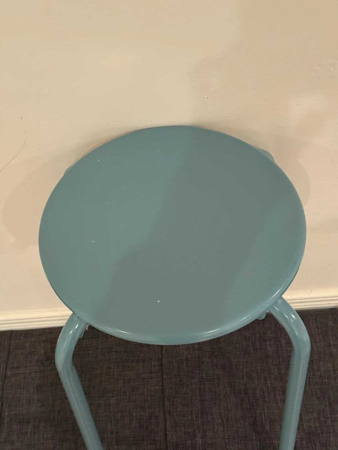 Stool - Light Blue - photo 2