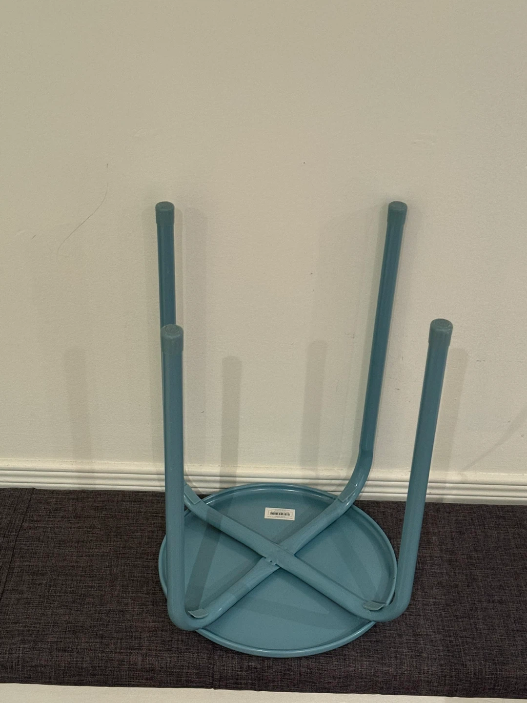 Stool - Light Blue - photo 3