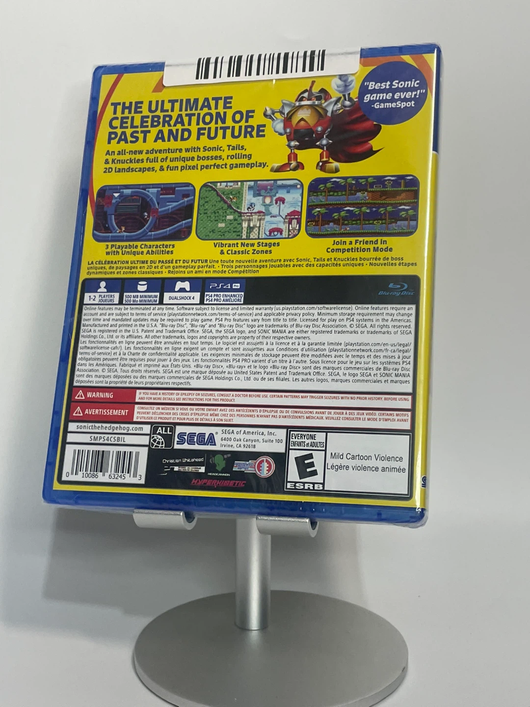 Sonic Mania for PS4 - New - photo 2