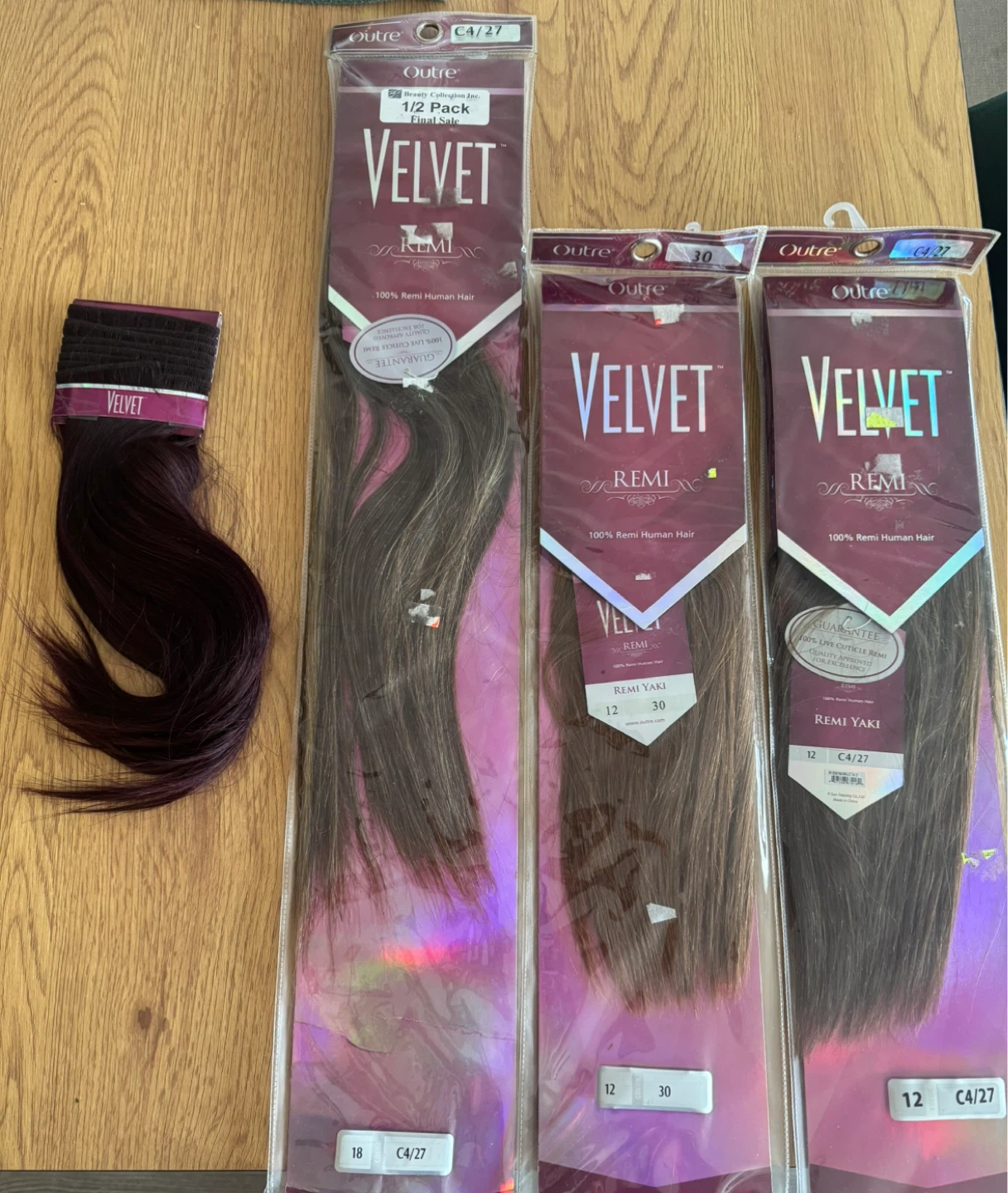Outre Velvet Remi Yaki Hair Extensions