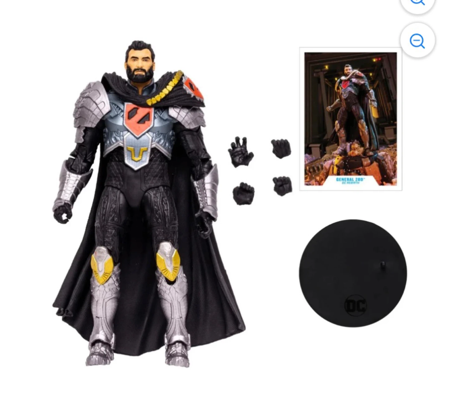 New DC Multiverse General Zod 7-Inch Figure - photo 3