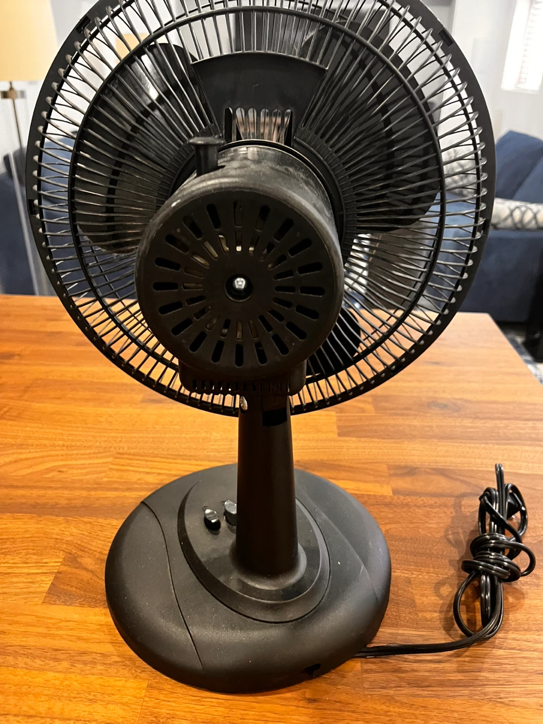 Comfort Zone Black Electric Fan - photo 3